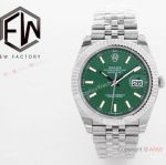 Swiss Grade Replica Rolex Datejust II EWF Cla.3235 Olive Green Jubilee Watch 41mm_th.jpg